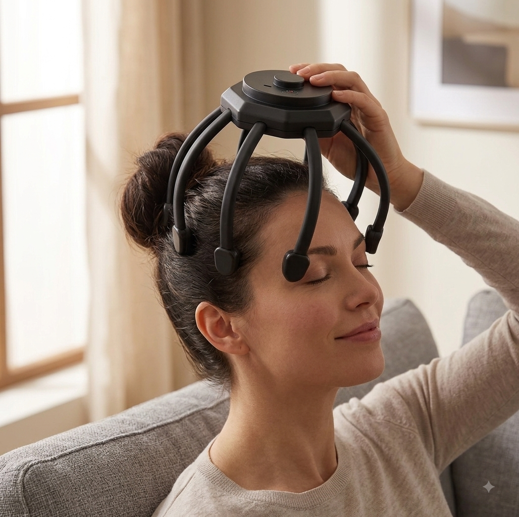 Cordless Electric Scalp Massager